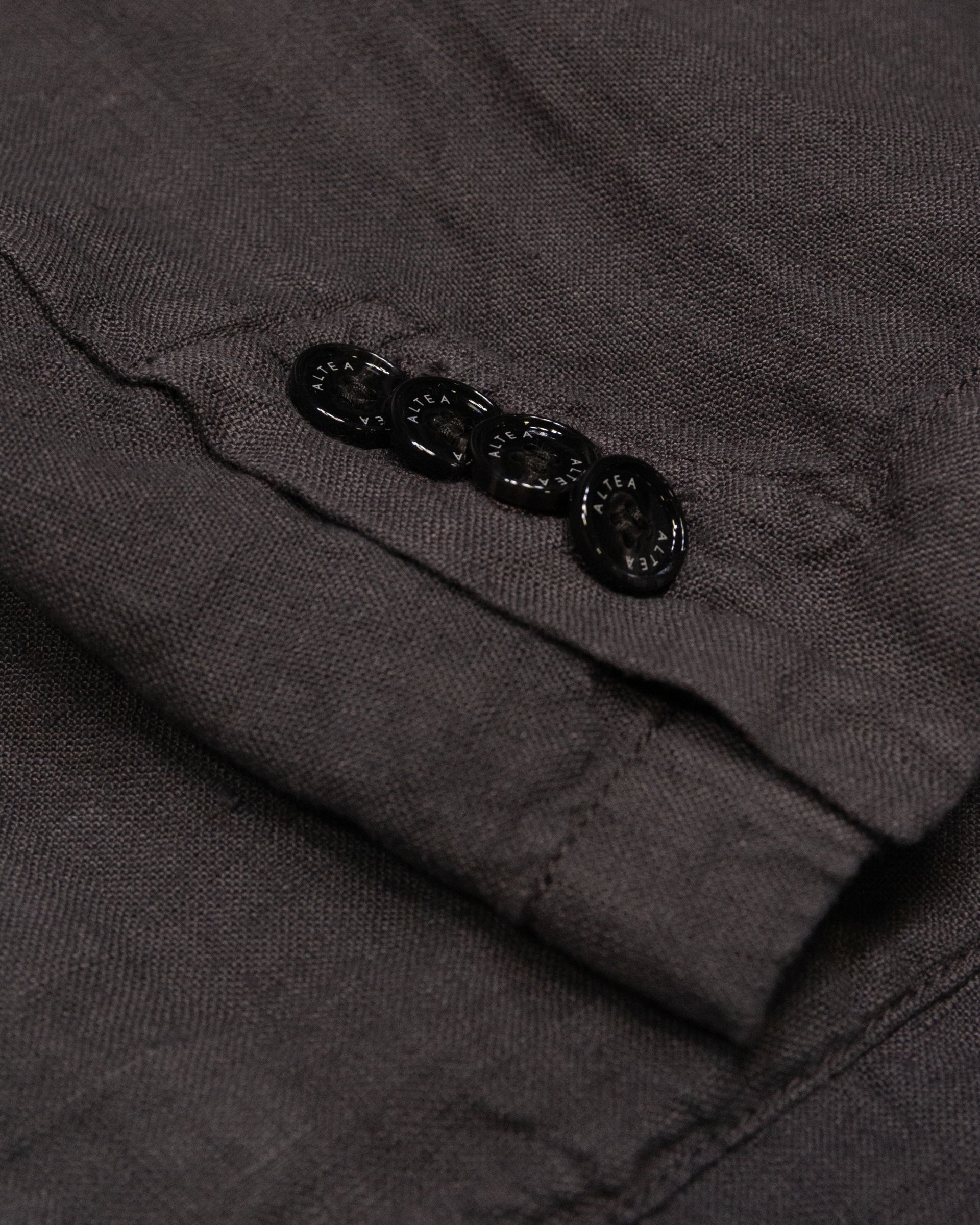 Blazer Aaron in lino sfoderato, marrone - Moro - Image 3