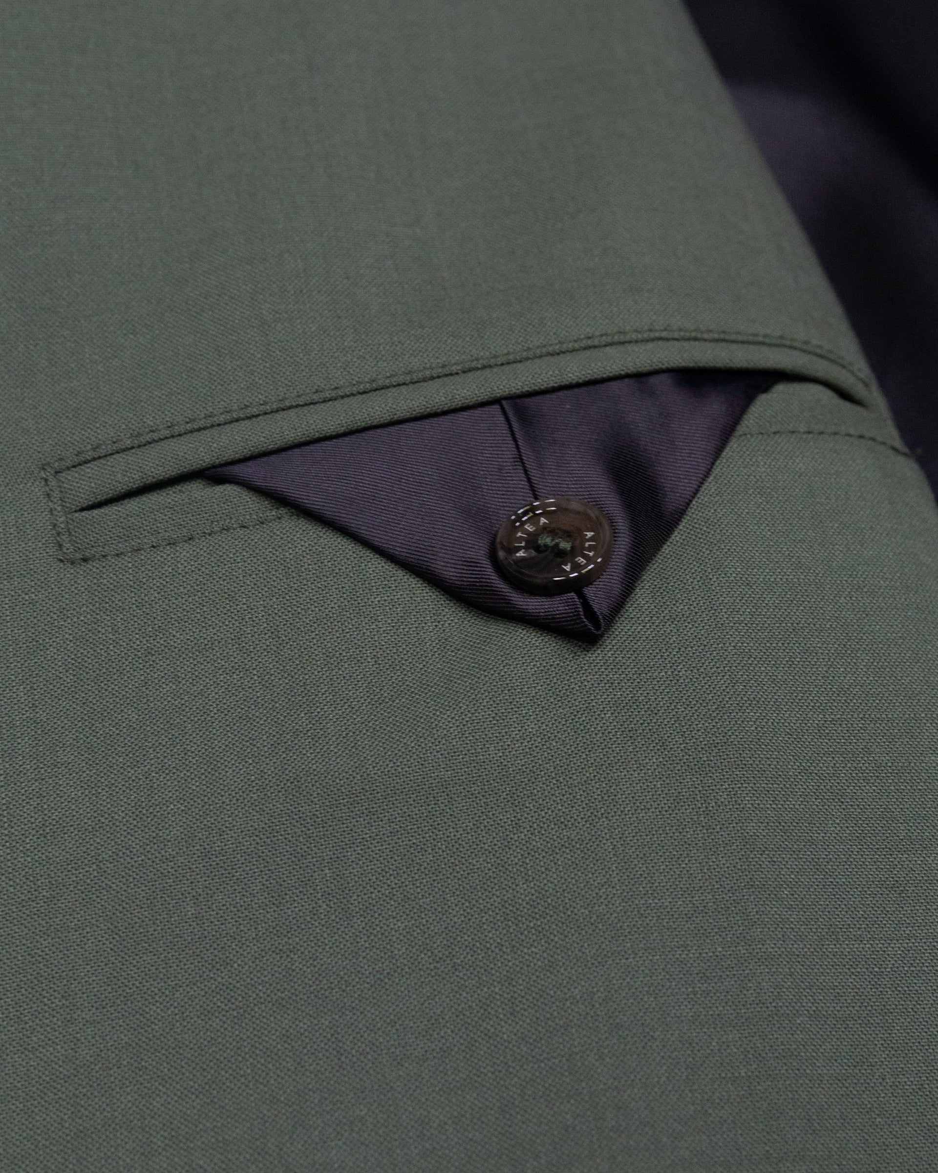 Blazer Aston in lana tecnica con fodera - Verde - Image 3