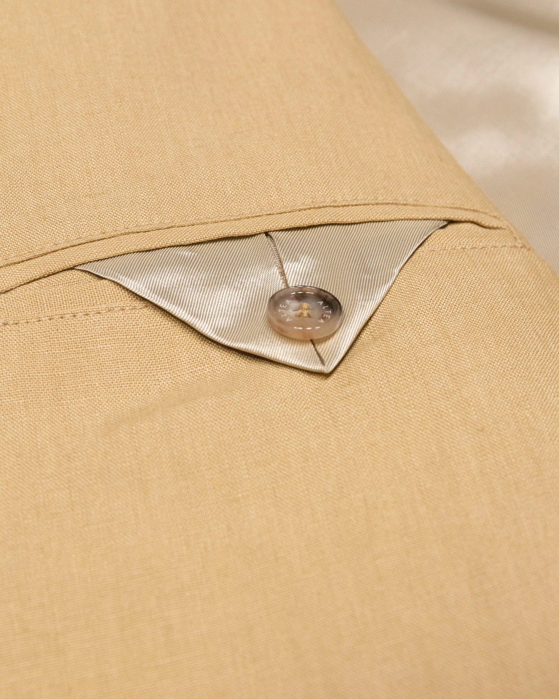 Blazer Aston in lino con fodera - Beige - Image 3