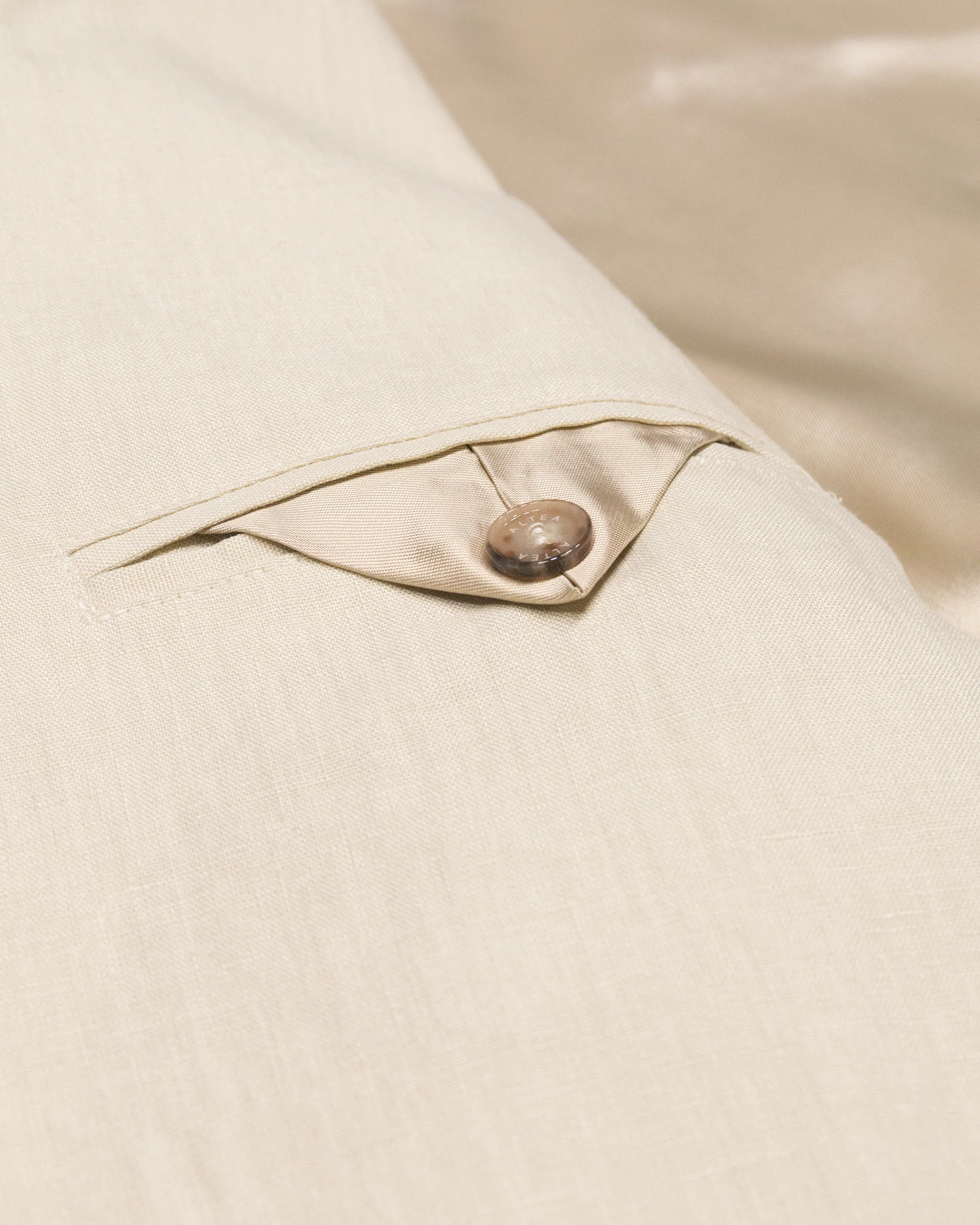 Blazer Aston in lino con fodera. panna - Malta - Image 3