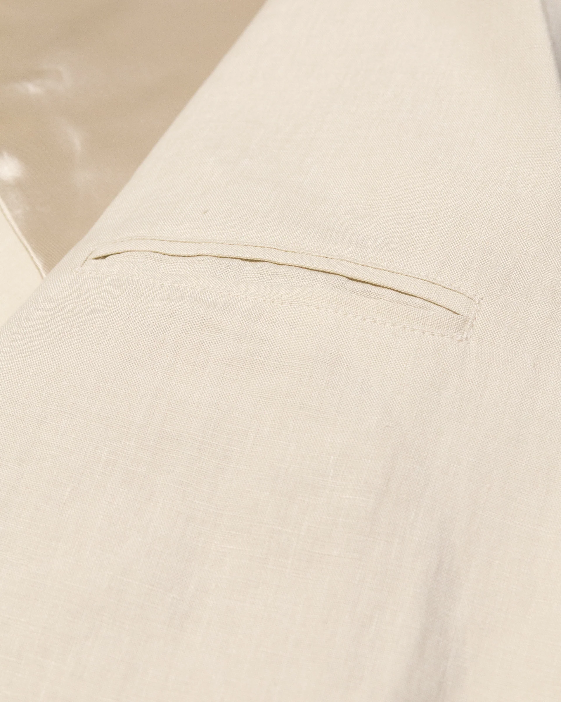 Blazer Aston in lino con fodera. panna - Malta - Image 5